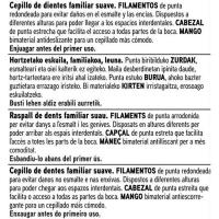 Cepillo familiar suave EROSKI basic, pack 3 uds