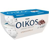 Iogurt grec de straciatella OIKOS, pack 4x110 g