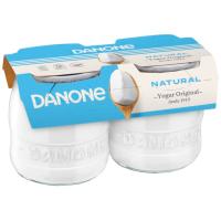 Iogurt original natural enriquit DANONE, pack 2x130 g