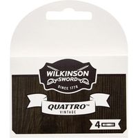 Carregador d`afaitar WILKINSON Quattro Vintage, pack 4 u.