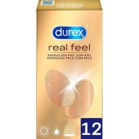 Preservatius real feel DUREX, caixa 12 u
