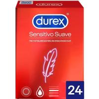 Preservatius sensitive suau DUREX, caixa 24 u
