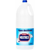 Aigua destil·lada UNEX NEUTREX, garrafa 5 litres