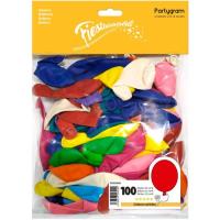 Globus de colors assortits de 23 cm, pack 100 u