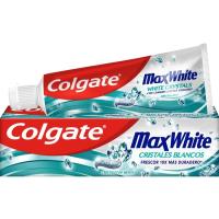 Dentifrici cristalls blancs COLGATE Max White, tub 75 ml