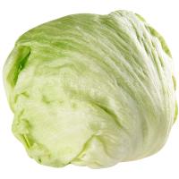 Lechuga iceberg ecológica EROSKI NATUR BIO, pieza aprox. 400 g