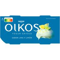 Grec sabor llima-llimona OIKOS, pack 4x110 g