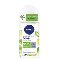 Desodorante naturally good aloe vera NIVEA, roll on 50 ml