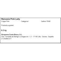 Manzana PINK LADY, al peso, compra mínima 1 kg