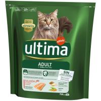 Aliment de salmó per a gat ULTIMA, paquet 750 g