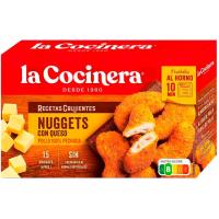 Nuggets de pollo-queso LA COCINERA, caja 350 g