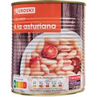 Fabada a la asturiana EROSKI, lata 865 g