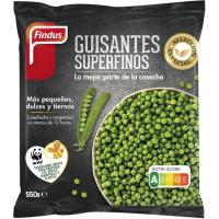 Pèsols superfins FINDUS, 550 g