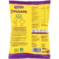 Gusanitos de blat de moro ecològic SMILEAT, bossa 38 g