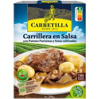 Carrillera en salsa CARRETILLA, bandeja 300 g