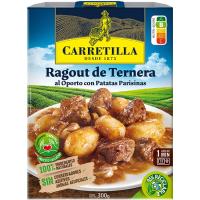 Ragout de ternera CARRETILLA, bandeja 300 g