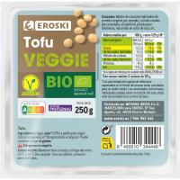 Tofú fresco EROSKI VEGGIE, paquete 250 g