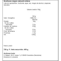 Aceitunas kalamata IRUELA, frasco 720 g