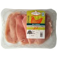 Pechuga fileteada de pollo muy jugosa COC&COC, bandeja aprox. 500 g