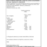 Suc amb vitamina D HOHES C, ampolla 1 litre