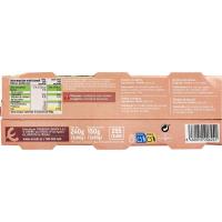 Salmón al natural EROSKI, pack 3x50 g