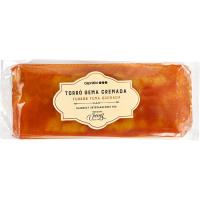 Turrón yema quemada elaborado por VICENS CAPRABO, tableta 300 g