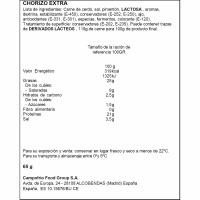 Chorizo tradición REVILLA, bandeja 65 g