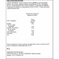 Salchichón extra REVILLA, bandeja 65 g