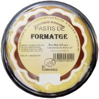 Pastel de queso CANADELL, tarrina 225 g