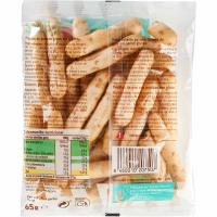 Palitos de pipas sin gluten EROSKI, bolsa 65 g