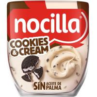Galetes cookies & cream NOCILLA, paquet 180 g