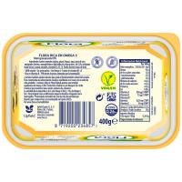 Margarina vegetal sense oli de palma FLORA, terrina 400 g