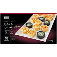 Assortit canapès tonyina,salmon i tòfona LA SIRENA, caixa 280 g