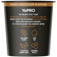 Proteïna mousse de xocolata YOPRO, terrina 200 g
