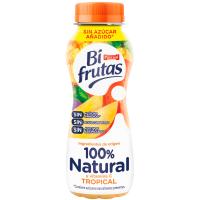 Lacto suc sabor tropical PASCUAL Bifrutas, ampolla 240 ml