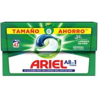 Detergent càpsules Original ARIEL, caixa 43 dosi