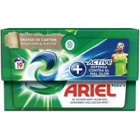 Detergent càpsules activi ARIEL, caixa 19 dosi