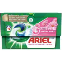 Detergent càpsules Sensacions ARIEL, caixa 19 dosi