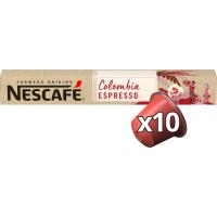 Cafè nespresso Colombia NESCAFE, 10 monodosis