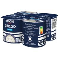 Iogurt grec natural DANONE, pack 4x110 g