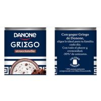 Iogurt grec stracciatella DANONE, pack 4x110 g
