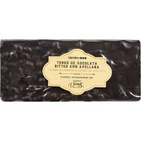 Turrón choco.avellanas CAPRABO elaborado VICENS, tableta 300 g