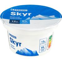 Skyr natural 0% EROSKI, tarrina 150 g