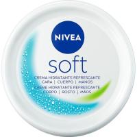 Crema hidratant intensiva NIVEA soft, pot 200 ml