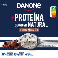 Proteïna d`origen natura stracciatella DANONE, pack 4x105 g