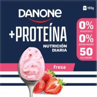 Iogurt proteïna de maduixa DANONE, pack 4x105 g