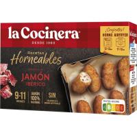 Croquetes enfornables pernil ibèric LA COCINERA, bossa 340 g