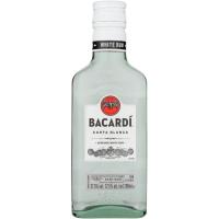 Ron Carta blanca BACARDI, botella 20 cl