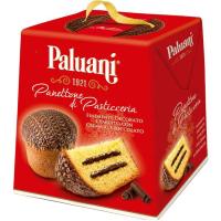 Panettone crema chocolate recubierto de chocolate PALUANI, 750 g