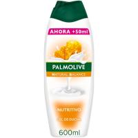 Gel de dutxa llet i mel PALMOLIVE natural balance, pot 600 ml